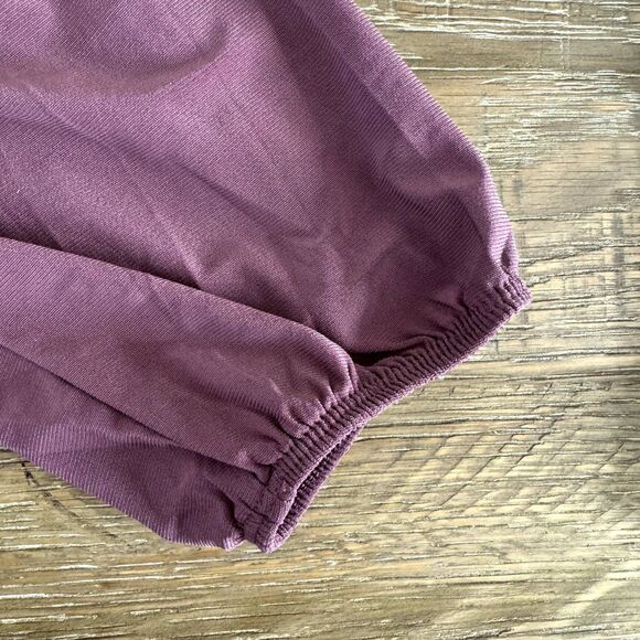 Uncommon Job sheer lace mock neck blouse size large - Picture 6 of 8